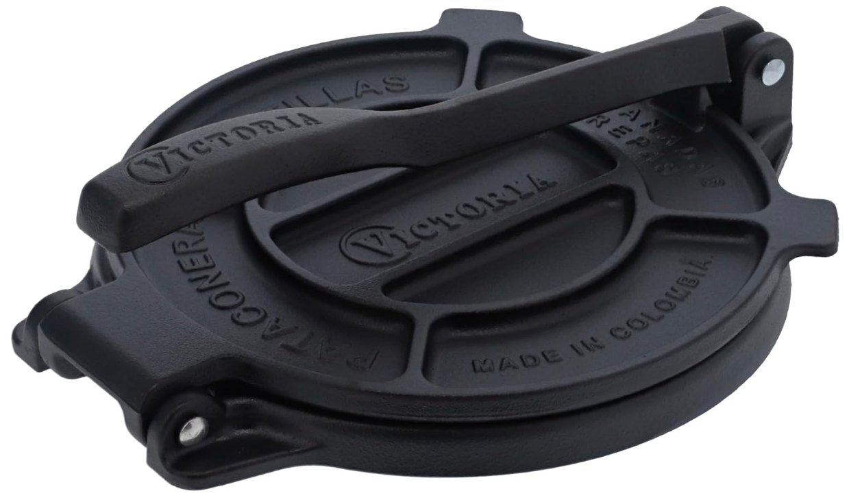 Victoria 8-Inch Cast Iron Tortilla Press